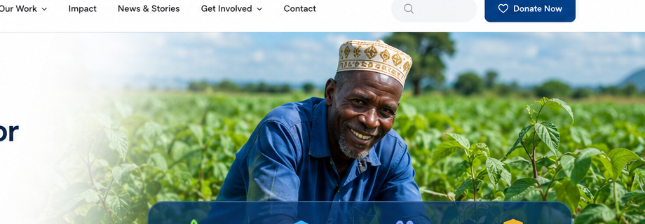 Agricultural field representing sustainable farming